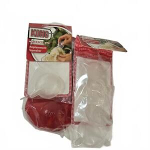 KONG Replacement Squeakers for Dog Toys / Total 6 Squeakers / New